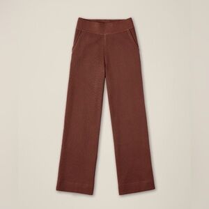 Pact Thermal Waffle Wide Leg Pants